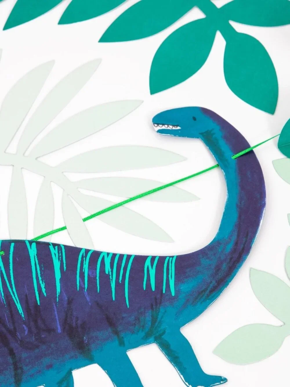 Meri Meri Party Garland Dinosaur Jurassic Park Theme - BIRTHDAY PARTIES, FUN!